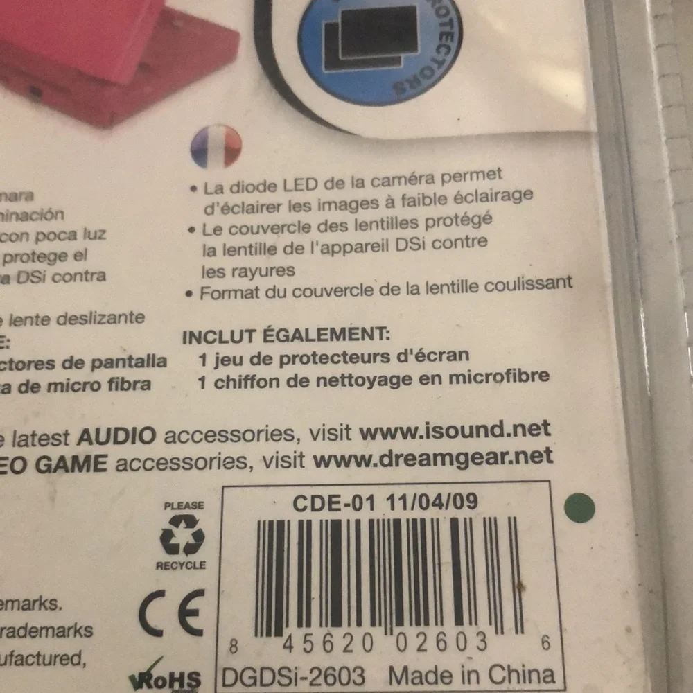 Photo Light Pink for Nintendo DSi